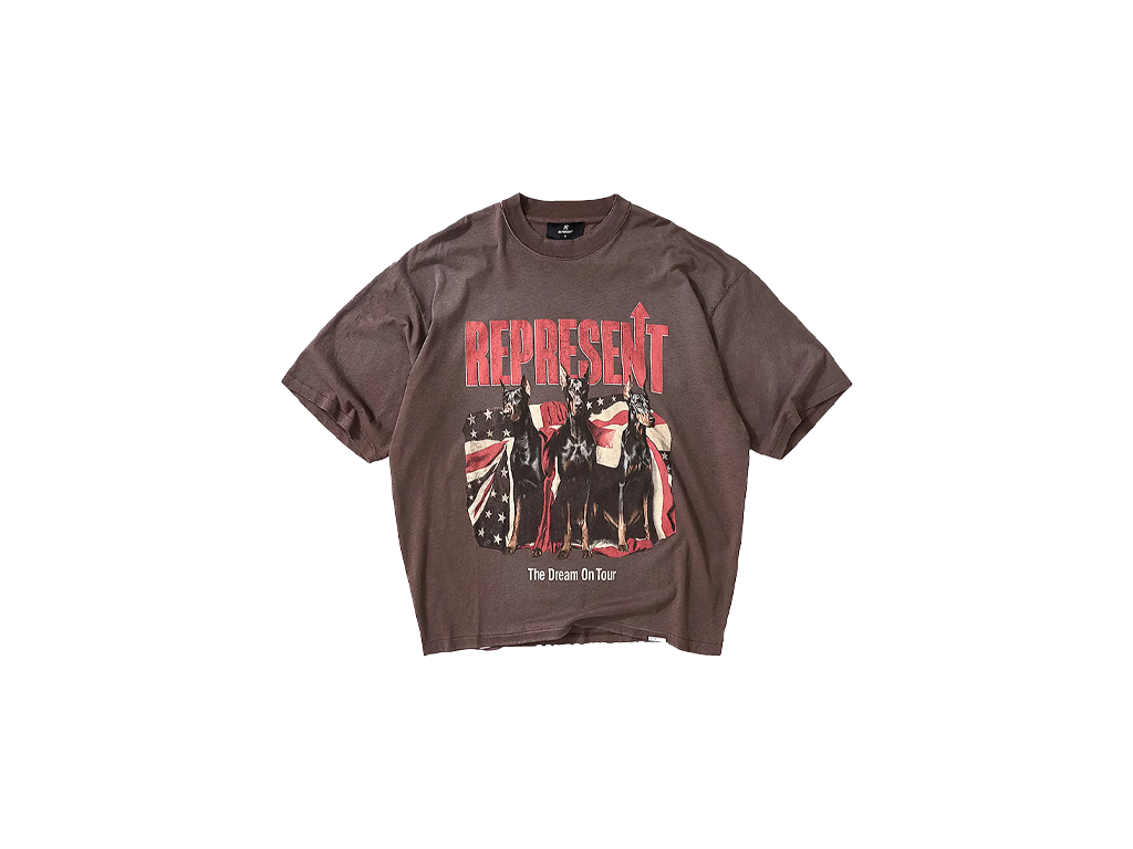 Represent Dream On Tour T-Shirt Nero-Represent-pikastore.cz