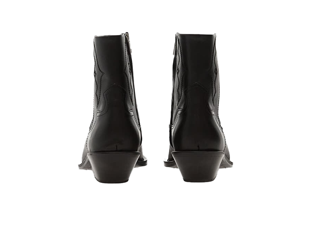 Represent Michael Zip Boot Leather Black – boty – fotka 4 z 5