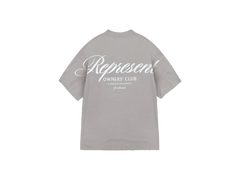 Represent Owners Club Script T-Shirt Slate