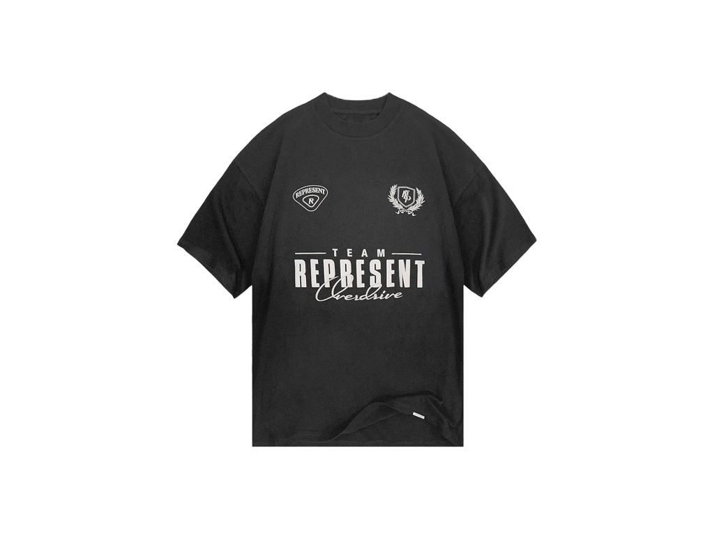 Represent World Championship T-Shirt Stained Black-Represent-pikastore.cz