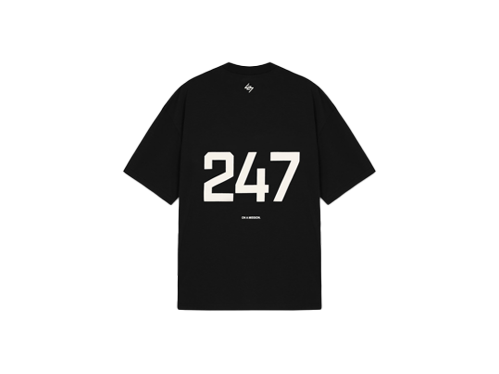 Represent 247 Oversized T-Shirt Jet Black-Represent-pikastore.cz