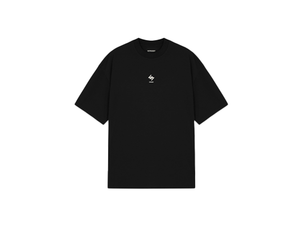 Represent 247 Oversized T-Shirt Jet Black-Represent-pikastore.cz