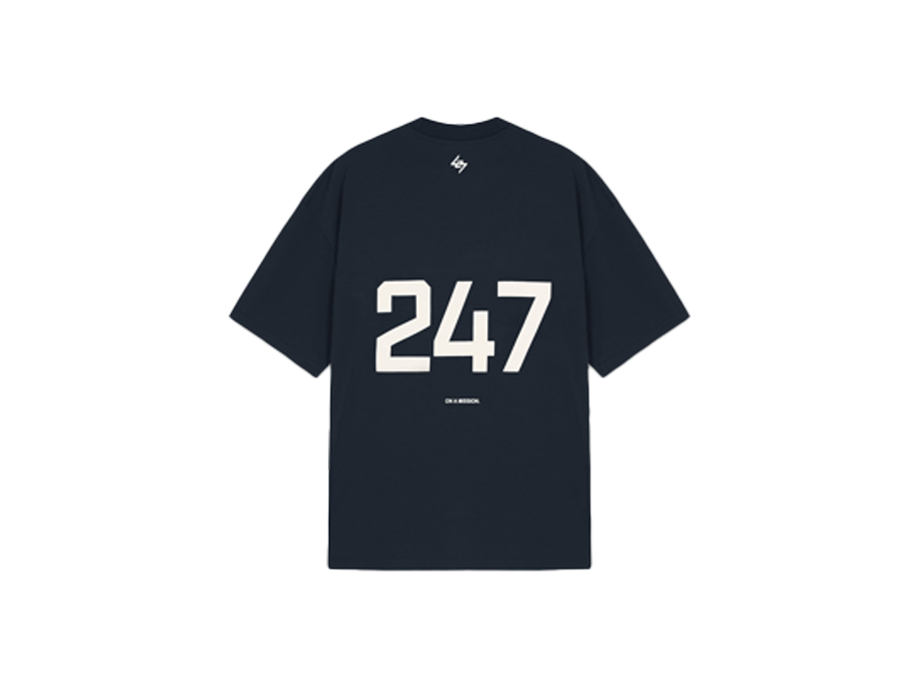 Represent 247 Oversized T-Shirt Navy-Represent-pikastore.cz