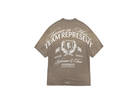 Represent Crest T-Shirt Dark Taupe-Represent-pikastore.cz
