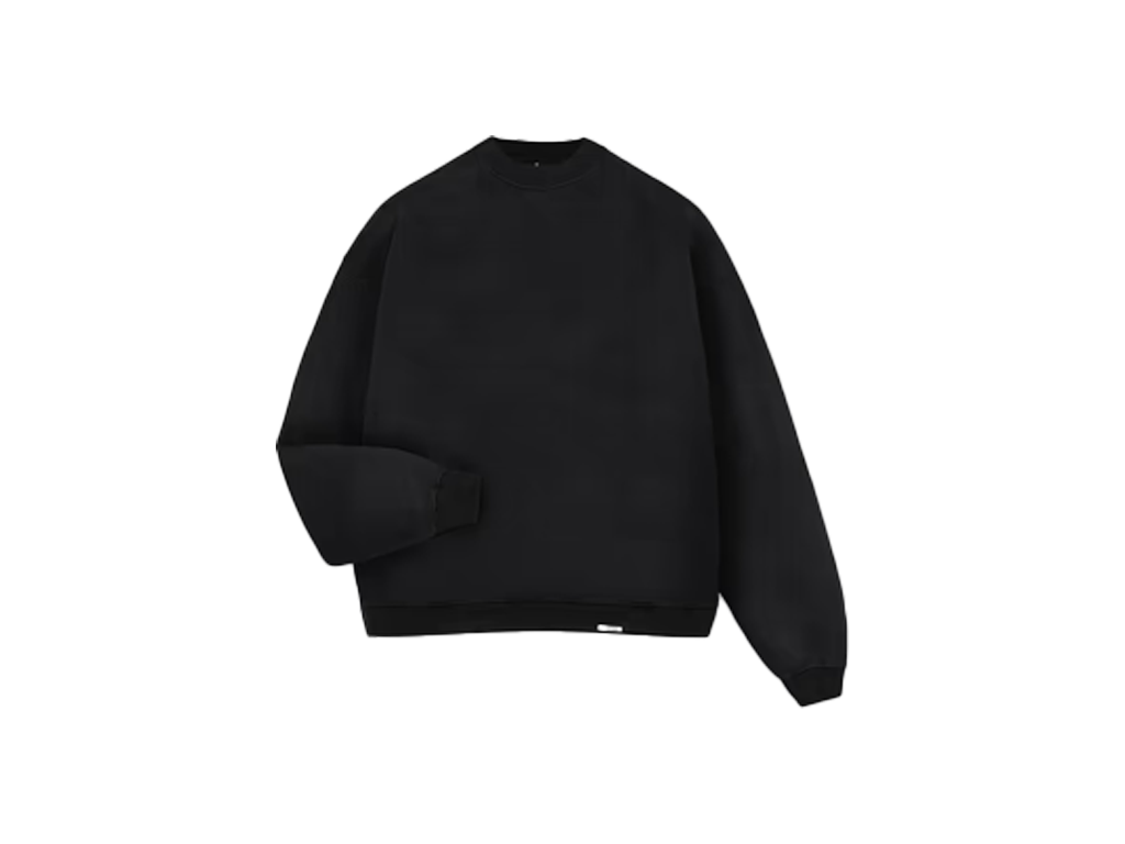 Represent Initial Boxy Sweater Black-Represent-pikastore.cz