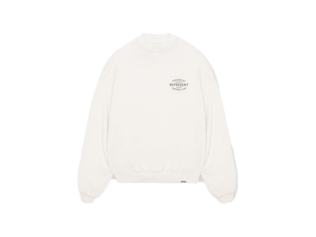 Represent Owners Club Stamp Sweater Flat White-Represent-pikastore.cz