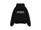 Represent Patron Of The Club Hoodie Black-Represent-pikastore.cz