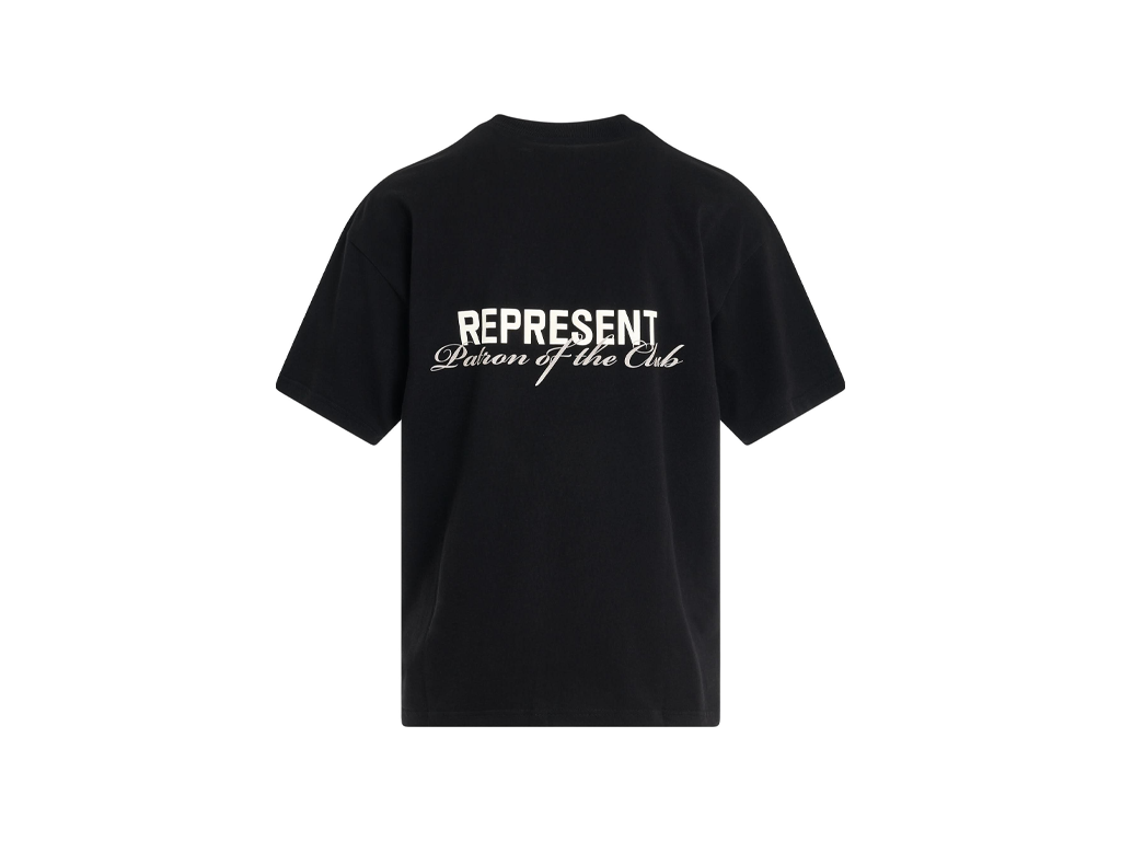 Represent Patron Of The Club T-Shirt Black-Represent-pikastore.cz