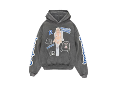 Represent Question Your Innocence Hoodie Vintage Grey