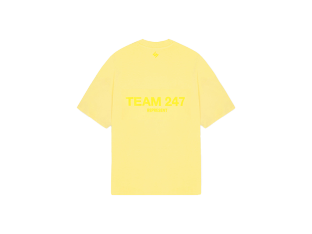 Represent Team 247 Oversized T-Shirt Lemon-Represent-pikastore.cz