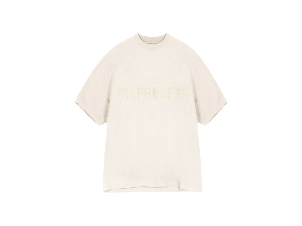 Represent WMNS Owners Club Boyfriend T-Shirt Oat Milk-Represent-pikastore.cz