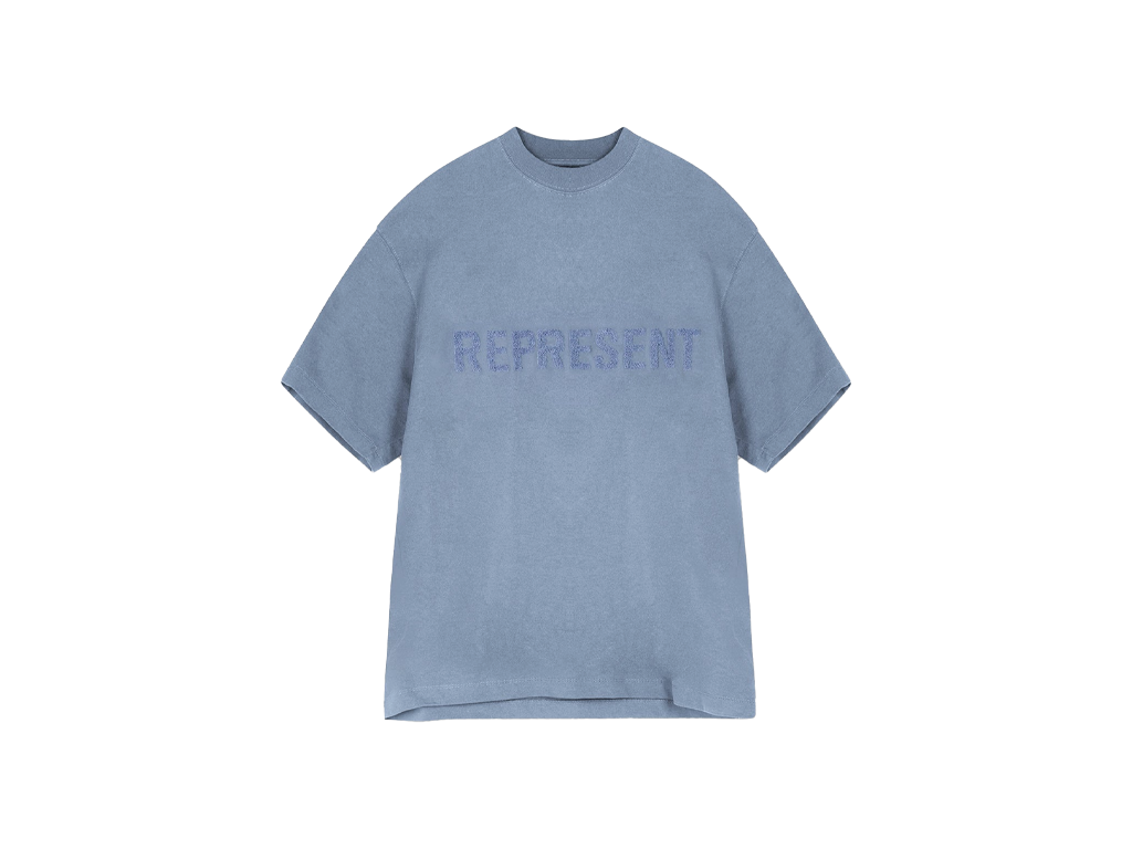 Represent WMNS Owners Club Boyfriend T-Shirt Steel Blue-Represent-pikastore.cz