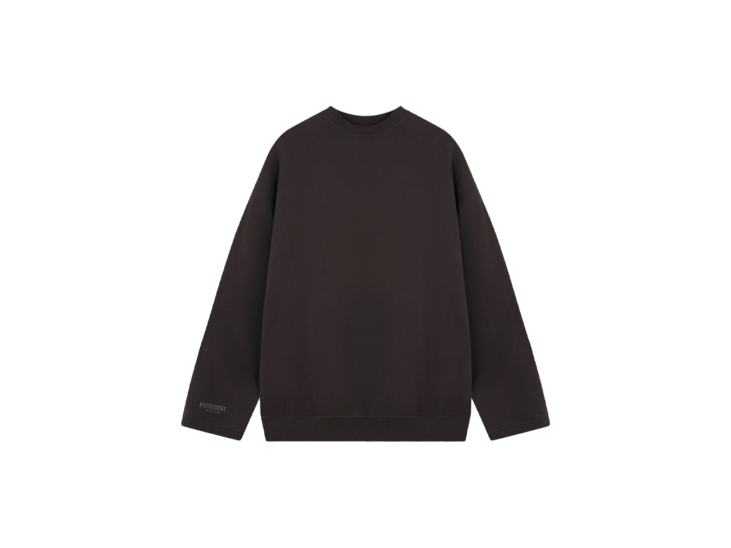 Represent WMNS Owners Club Relaxed Sweater Black Coffee-Represent-pikastore.cz