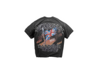 Represent X Iron Maiden Steed T-Shirt Stained Black-Represent-pikastore.cz