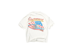 Represent x Beach Boys Americas Band T-Shirt Flat White