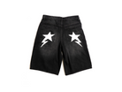 Custom Star Shorts Black v1-Kalhoty-Custompantsprg-pikastore.cz