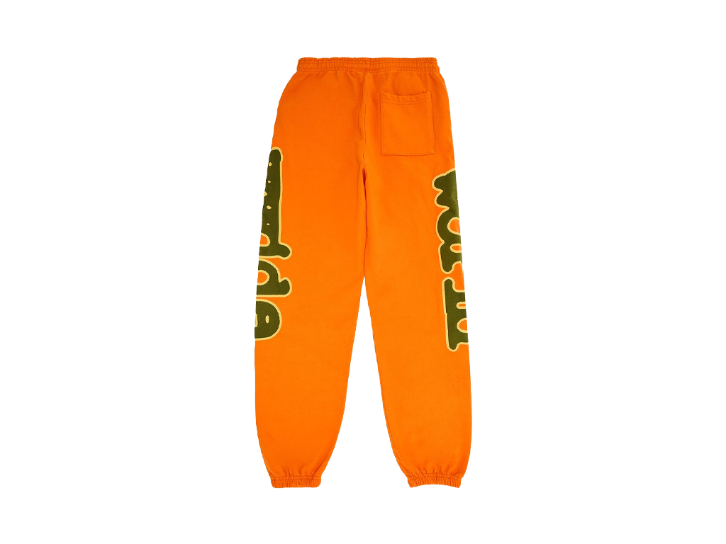 Sp5der Beluga Sweatpants Orange-Sp5der-pikastore.cz