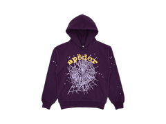 Sp5der OG Web V2 Hoodie Purple