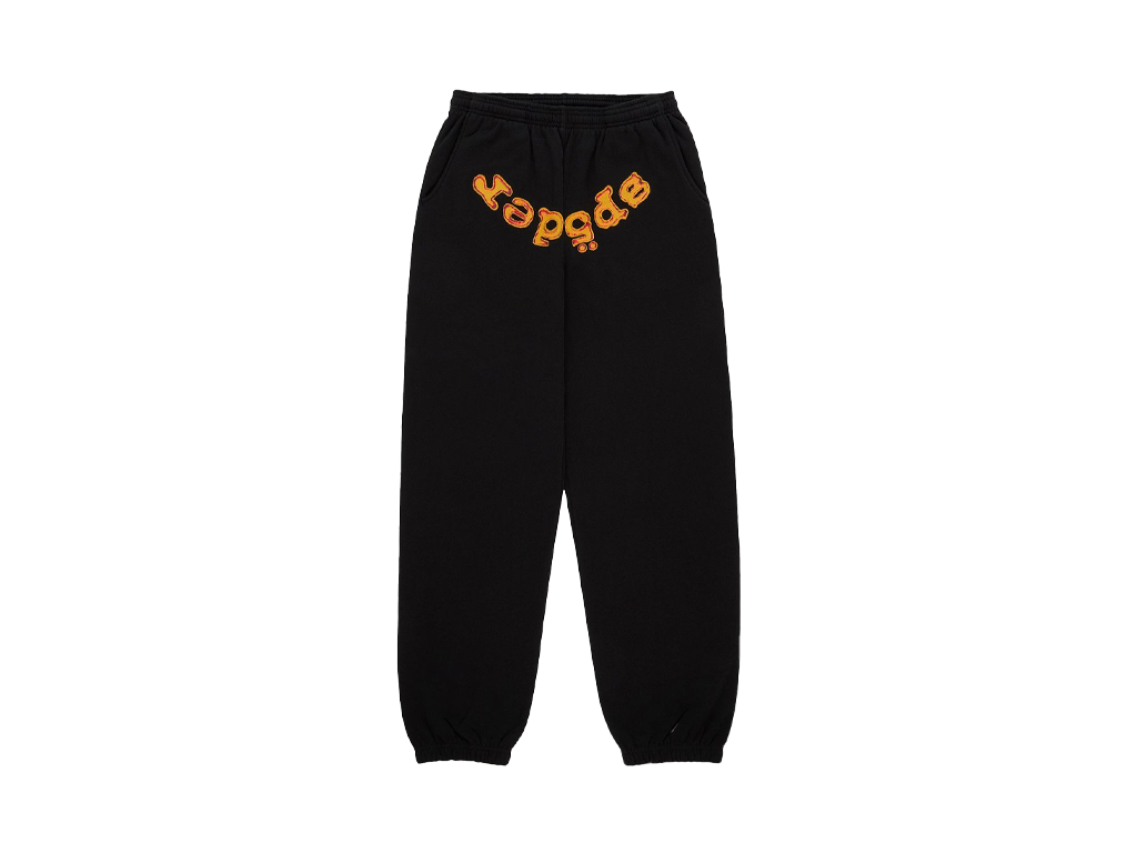 Sp5der Og Logo V2 Sweatpant Black-Sp5der-pikastore.cz