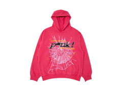 Sp5der P*nk Hoodie Pink
