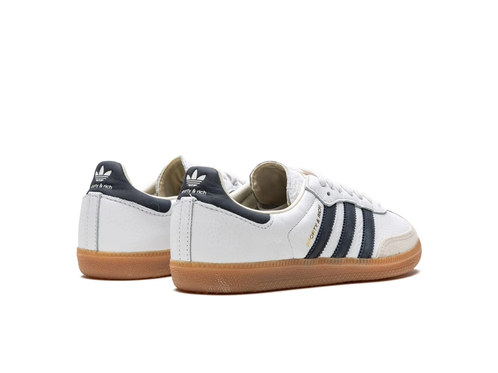 Sporty & Rich x Adidas Samba OG White Legend Ink-Adidas-pikastore.cz