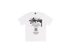 Stussy World Tour Tee White