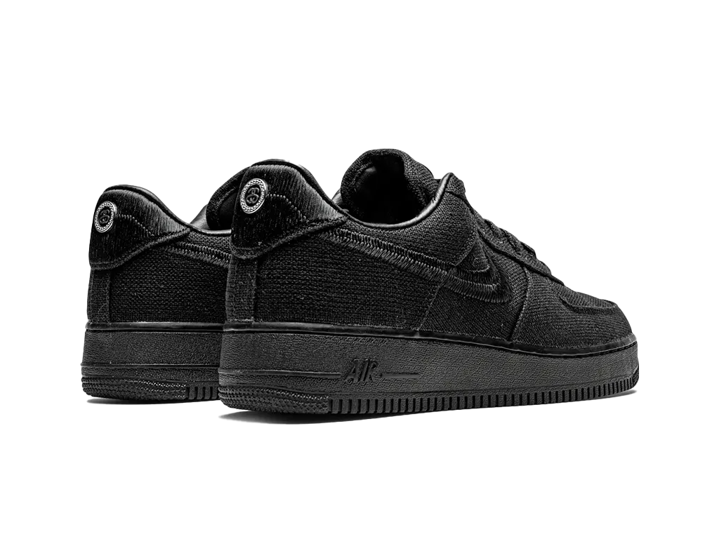 Stussy x Air Force 1 Low Triple Black-Nike-pikastore.cz