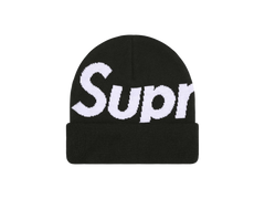 Supreme Big Logo Beanie (FW25) Black