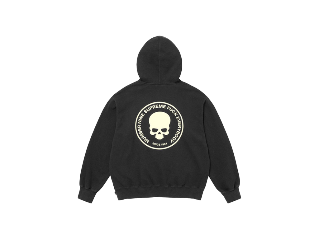 Supreme Number (N)ine Hooded Sweatshirt Black
