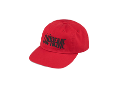 Supreme Splatter 6-Panel Red