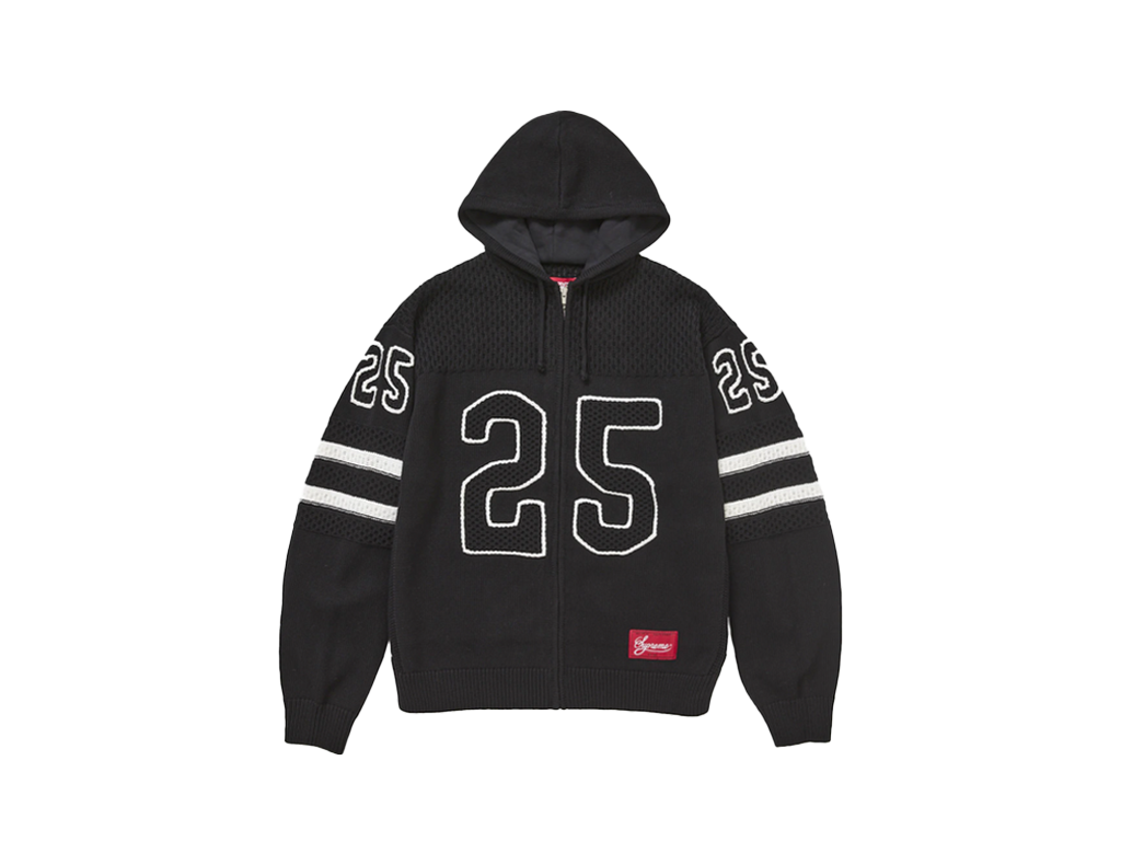 Supreme Sport Zip Up Hooded Sweater (FW25) Black-Supreme-pikastore.cz