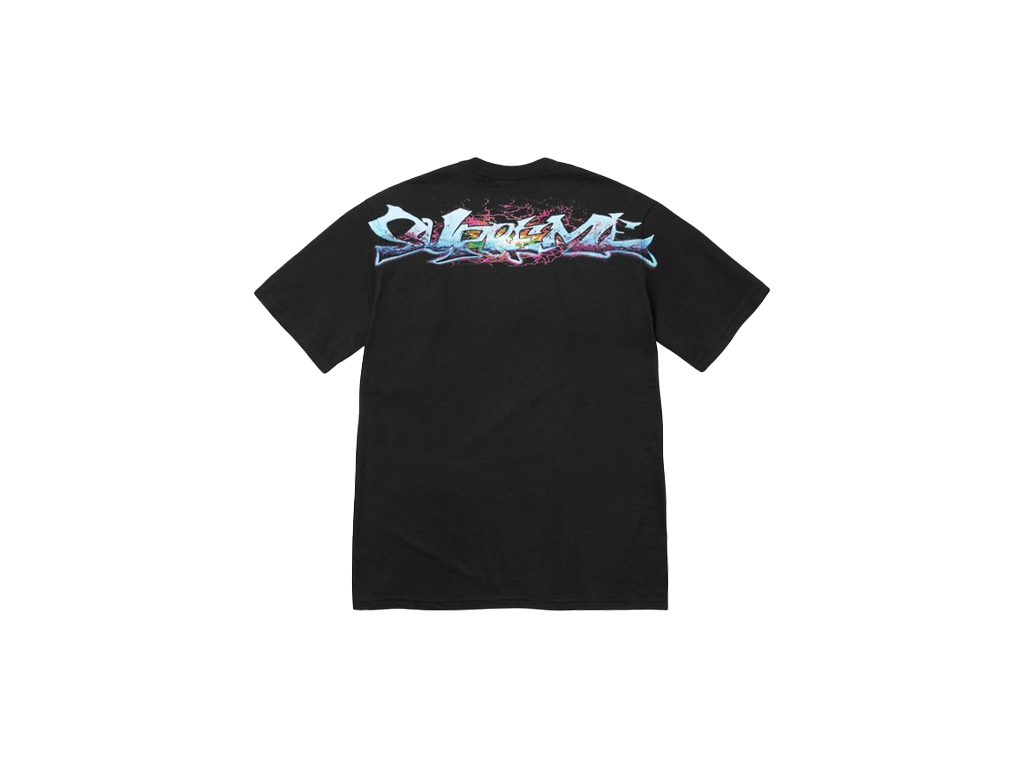 Supreme Tag Tee Black