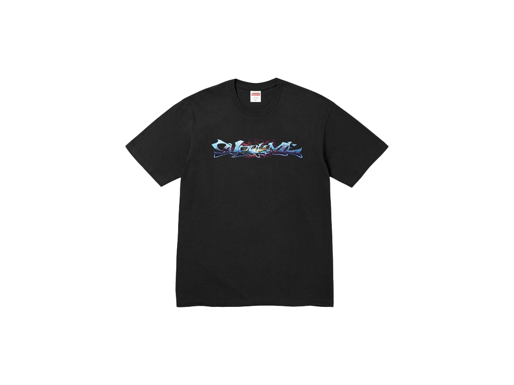 Supreme Tag Tee Black