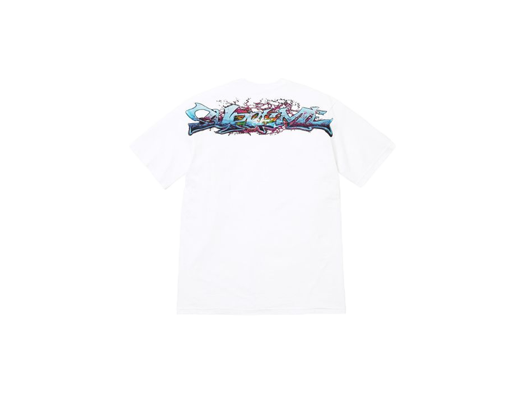 Supreme Tag Tee White