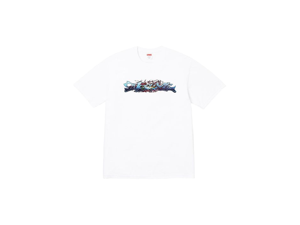 Supreme Tag Tee White