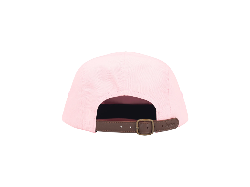Supreme Washed Chino Twill Camp Cap (FW26) Pink-Supreme-pikastore.cz