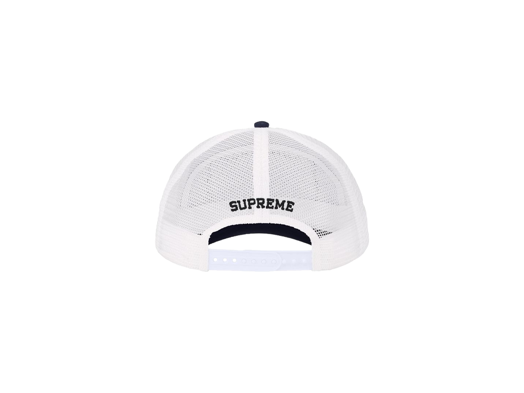 Supreme Western Embroidered Mesh Back 5-Panel Navy-Supreme-pikastore.cz