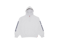 Supreme Collegiate Sleeve Hooded Sweatshirt Ash Grey