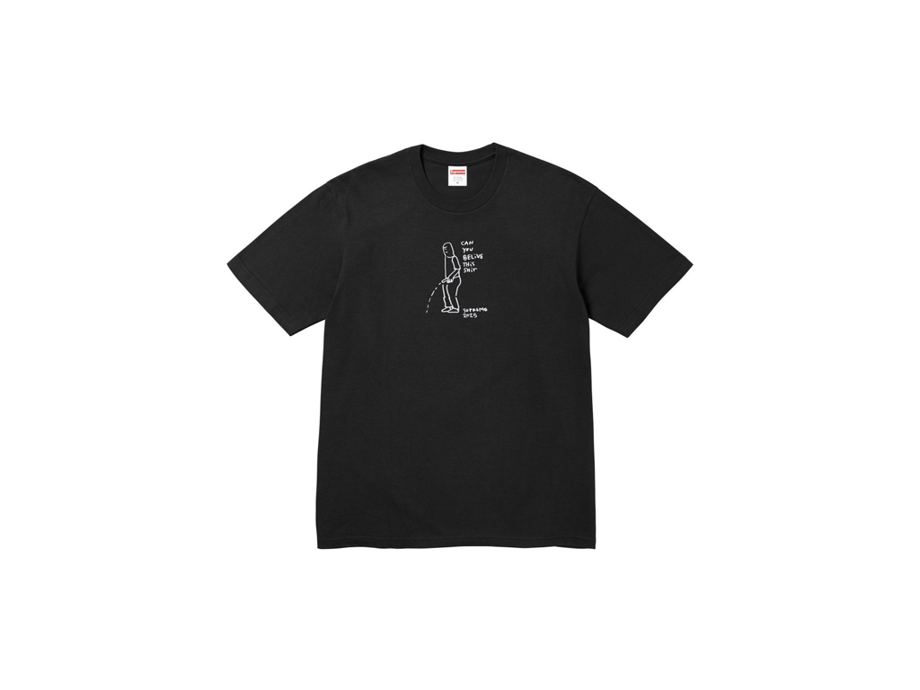 Supreme Gonz Tee (SS25) Black-Supreme-pikastore.cz