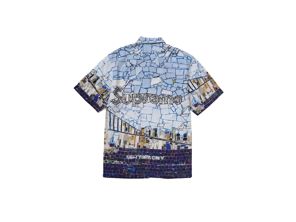 Supreme Mosaic S/S Shirt Multicolor-Supreme-pikastore.cz