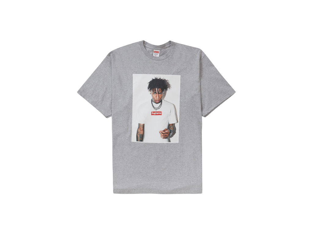 Supreme NBA Youngboy Tee Heather Grey