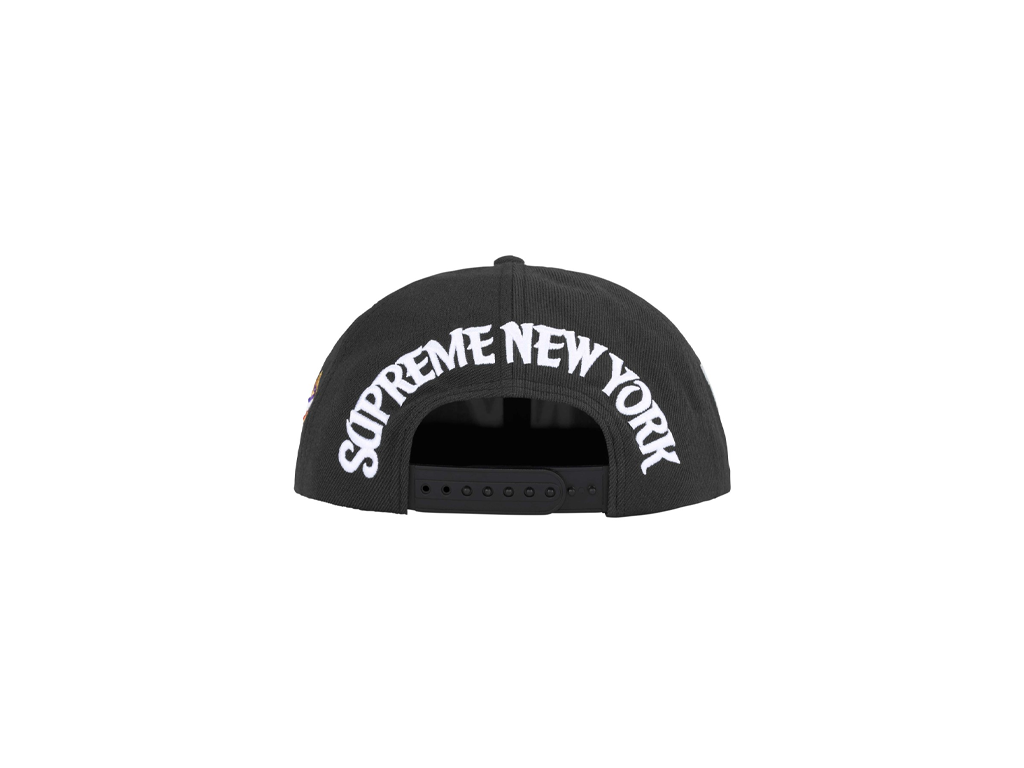 Supreme New York 6-Panel Black-Supreme-pikastore.cz