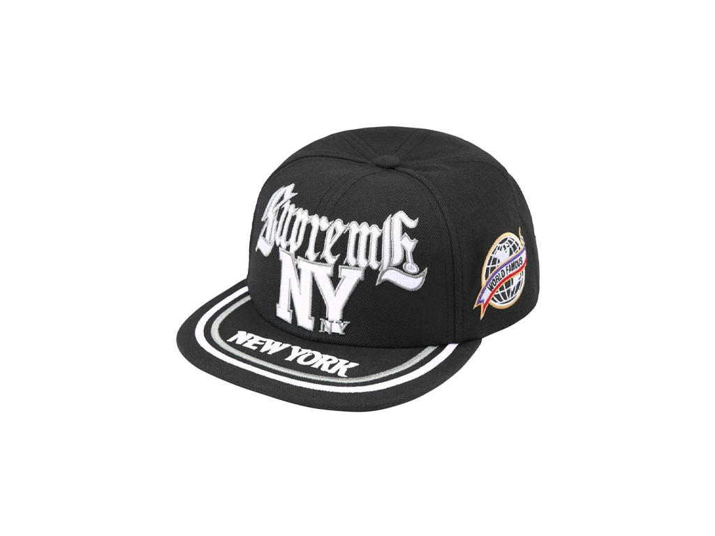 Supreme New York 6-Panel Black-Supreme-pikastore.cz