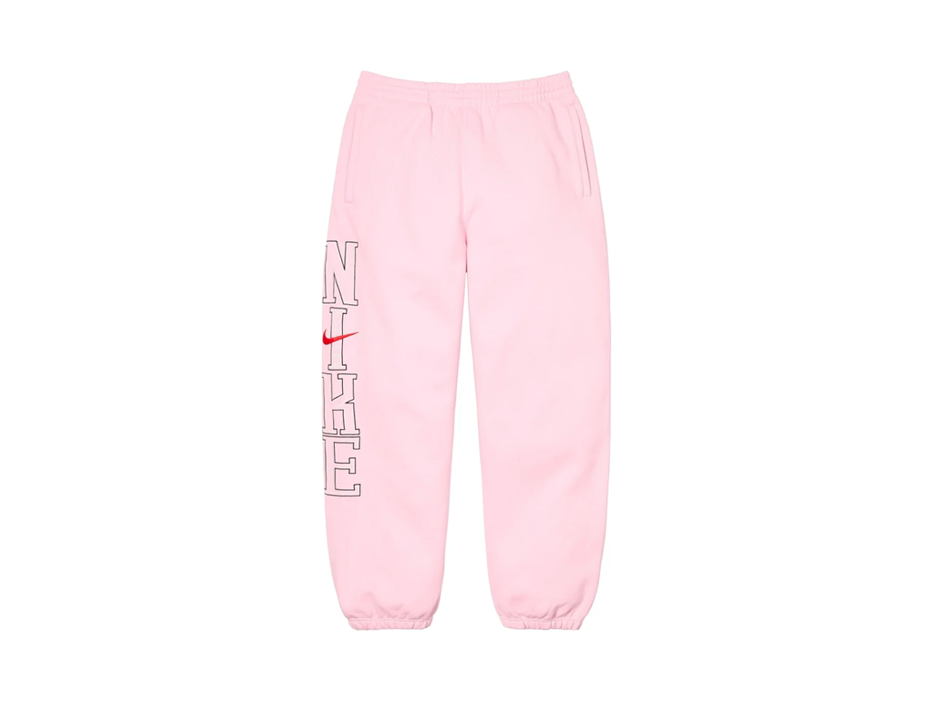 Supreme Nike Sweatpants Light Pink-Supreme-pikastore.cz