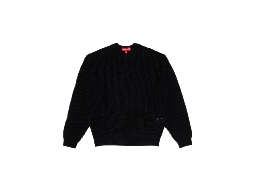 Supreme Old English Printed Sweater Black-Supreme-pikastore.cz