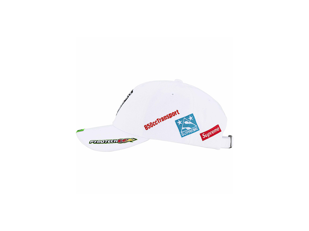 Supreme Racing Team 6-Panel White-Supreme-pikastore.cz