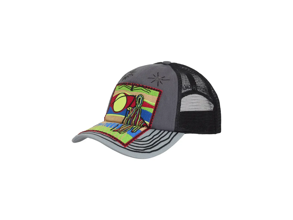 Supreme Reaper Mesh Back 6-Panel Grey-Supreme-pikastore.cz