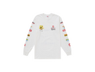 Supreme SpongeBob/Castelli Racing L/S Tee White-Supreme-pikastore.cz