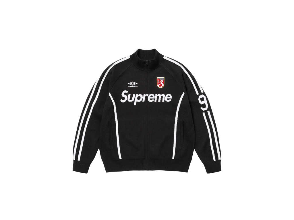Supreme Umbro Zip Up Sweater Black-Supreme-pikastore.cz