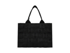 Supreme Woven Large Tote Bag S23 Black-Supreme-pikastore.cz